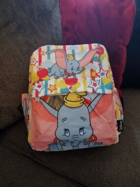 Disney Dumbo Backpack - Pink, Yellow, Blue